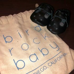 Bird rock baby size 0 black infant moccasins